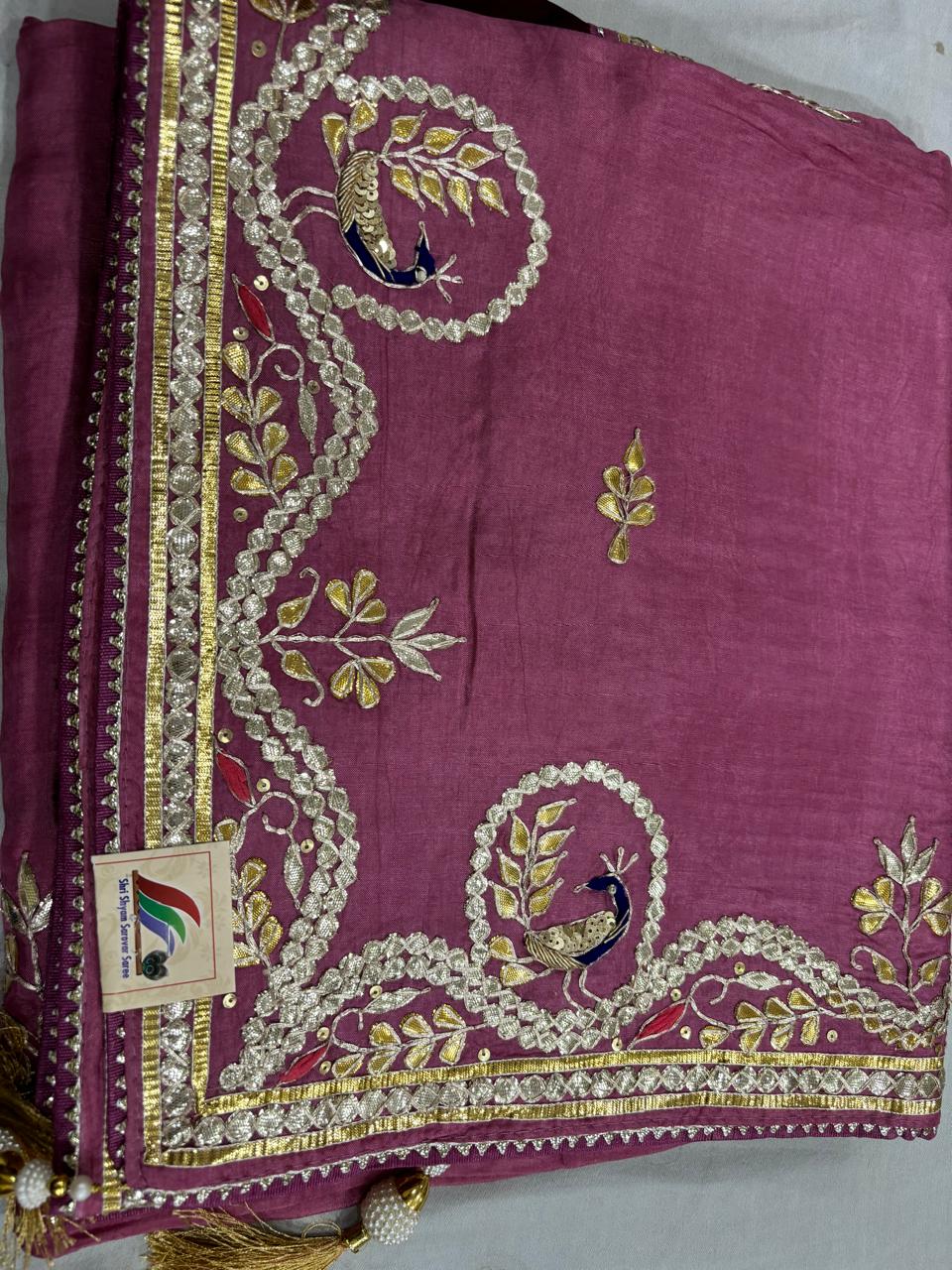 Rani Mor Designer Saree