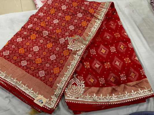 Tassel finishing on pallu