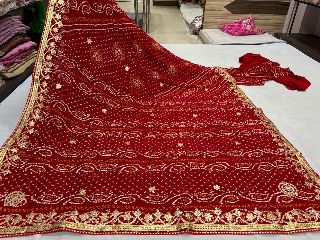 Sythetic Gotta Patti Chunri