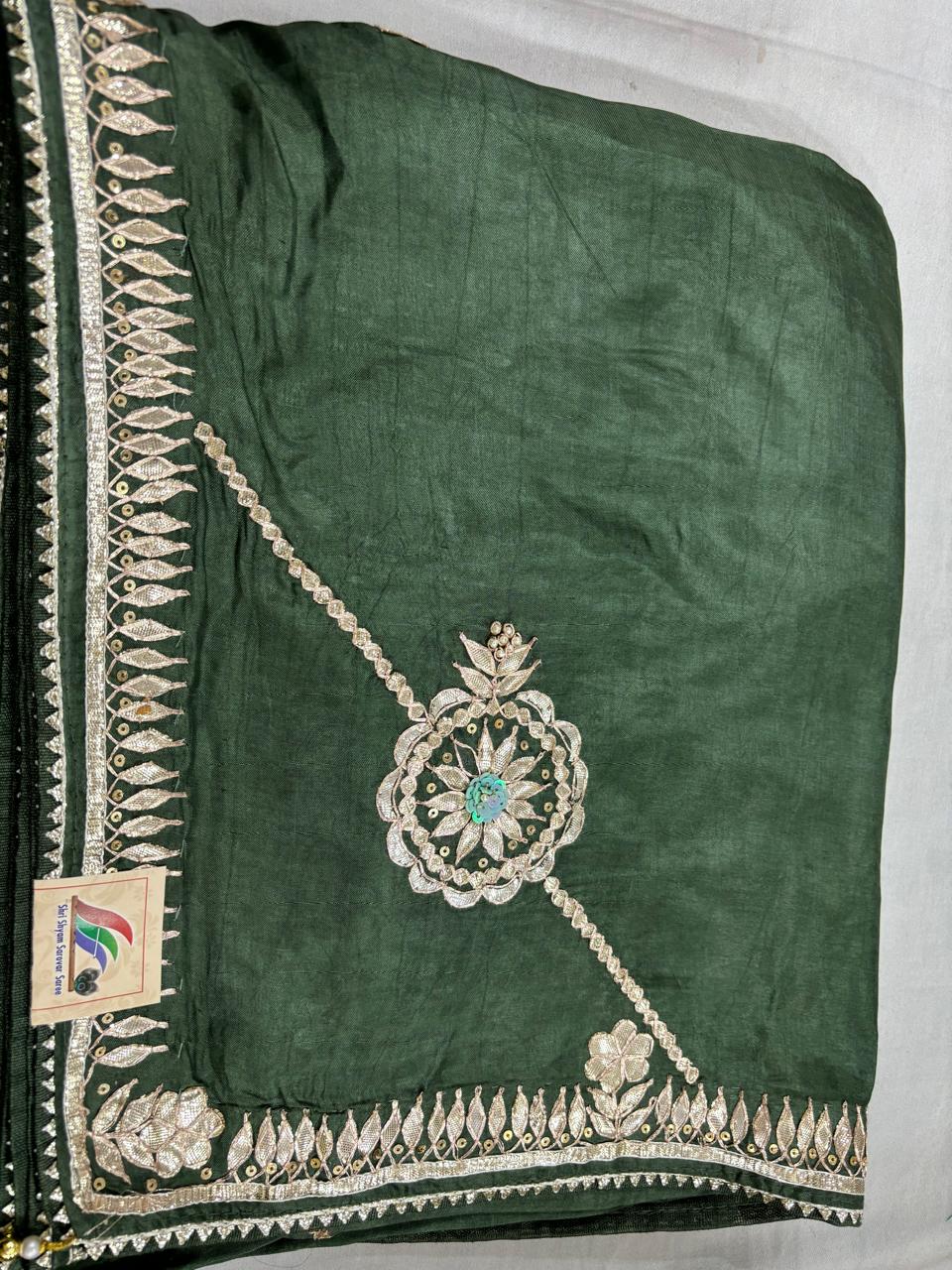 Emerald Grace Gotta Saree