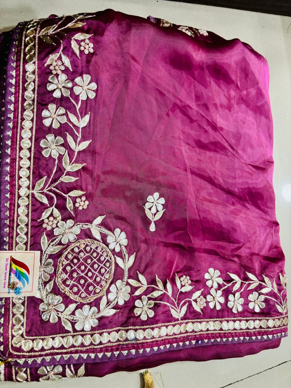 Dark Purple Gotta Patti