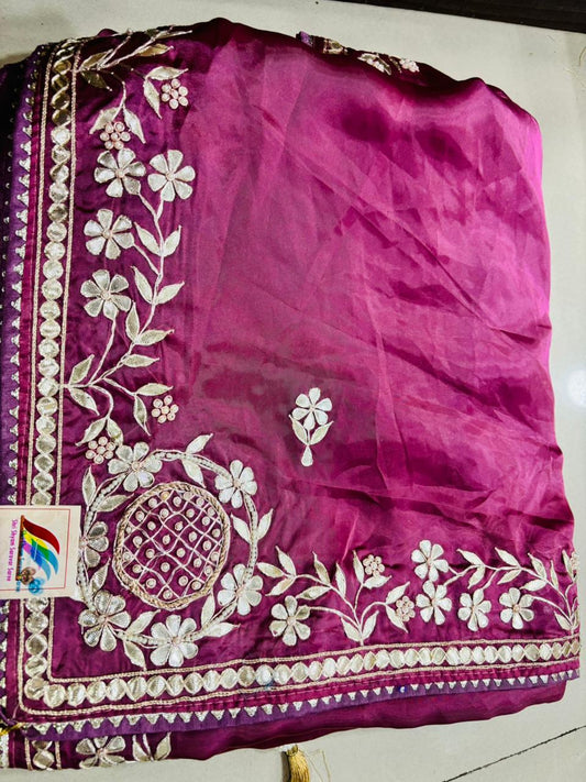 Dark Purple Gotta Patti