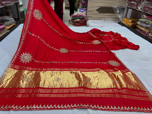 Deep Red Gotta Patti